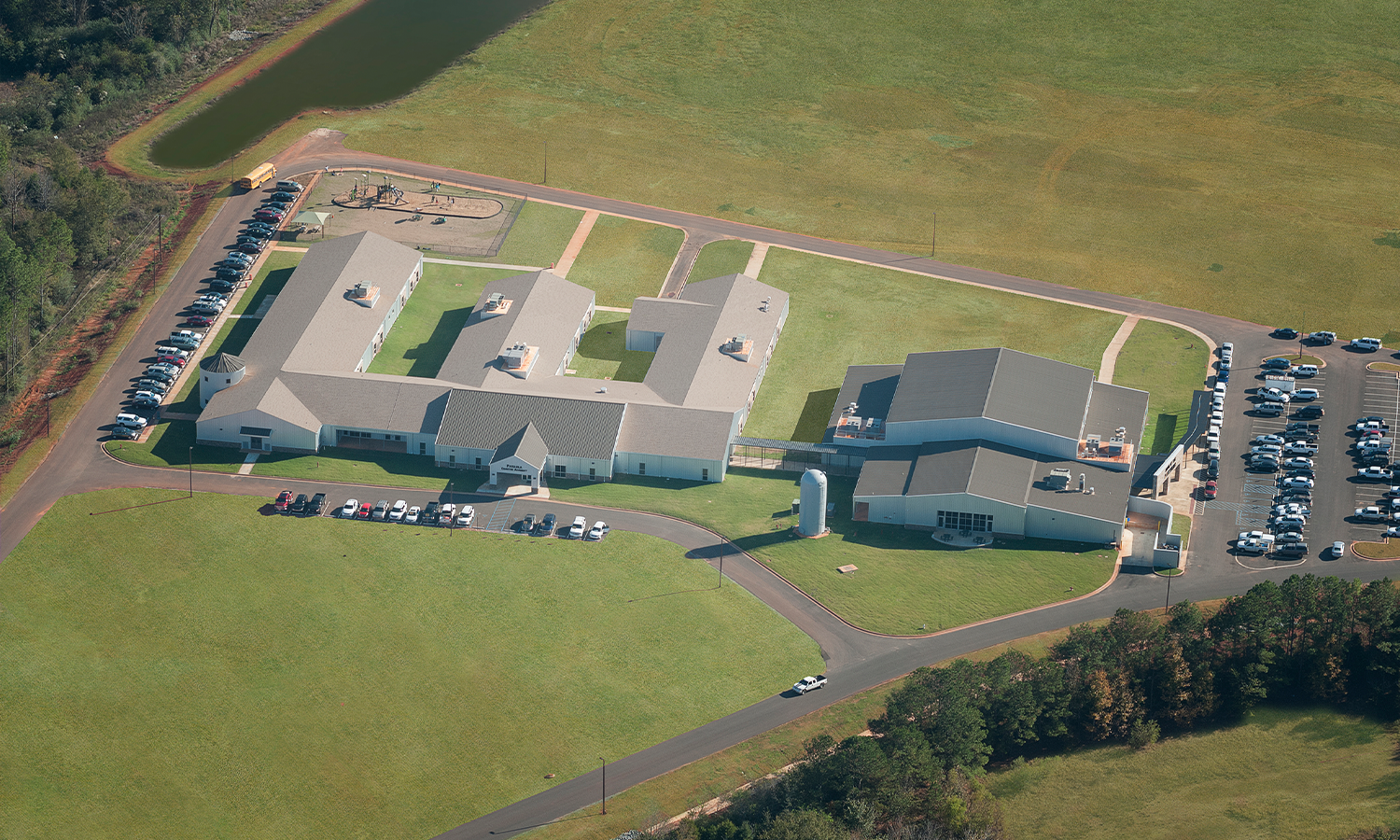 Aerial Photograph of the Campus